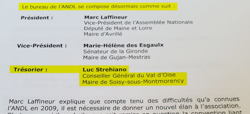 Extrait d&rsquo;un proc&egrave;s-verbal de l&rsquo;ANDL