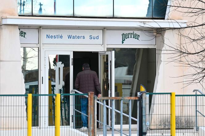 Le site de l’usine Perrier à Vergèze (Gard), le 7 février 2025.