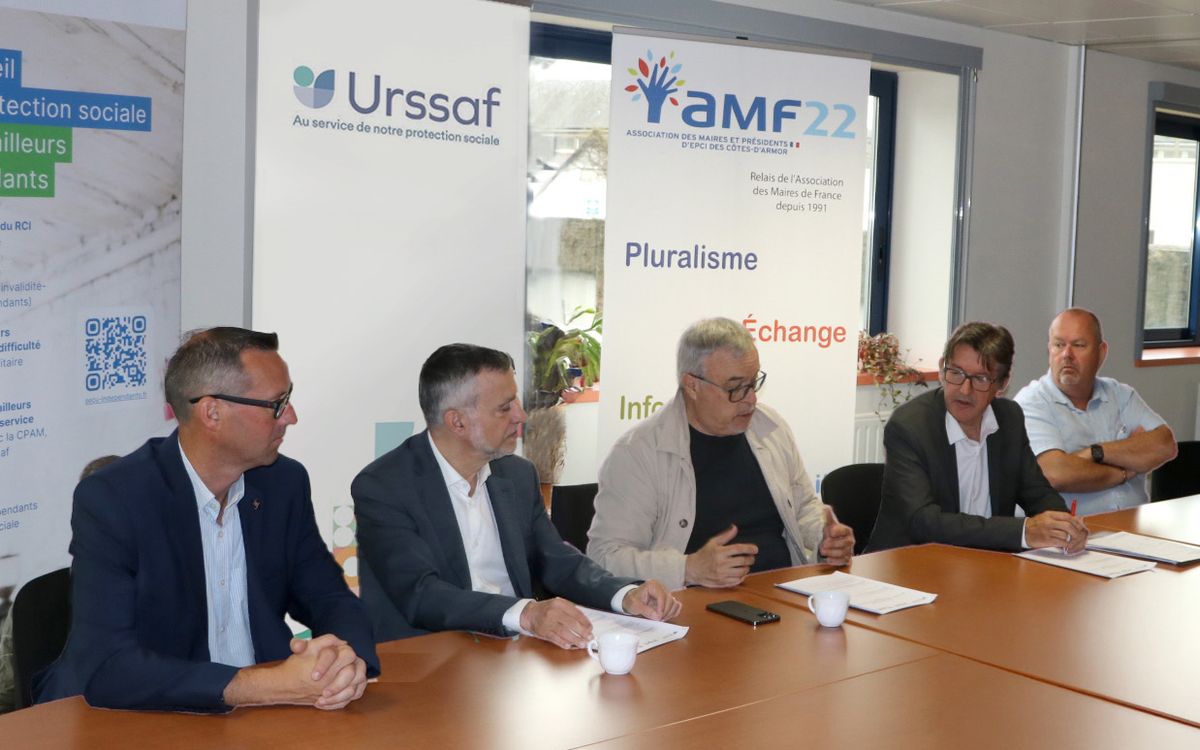 , &Agrave; Saint-Brieuc, une convention entre Urssaf et &eacute;lus locaux afin de mieux soutenir les entrepreneurs costarmoricains