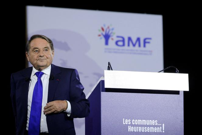 André Laignel, vice-président de l’Association des maires de France, à Paris, le 21 novembre 2024.