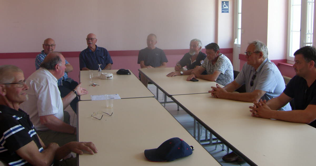 , Horville-en-Ornois. Échanges avec le président de l’Association des maires ruraux de France autour de la ruralité