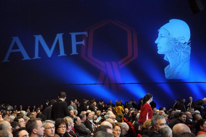 L’assemblée du 93e congrès de l’Association des maires de France (AMF), le 23 novembre 2010.