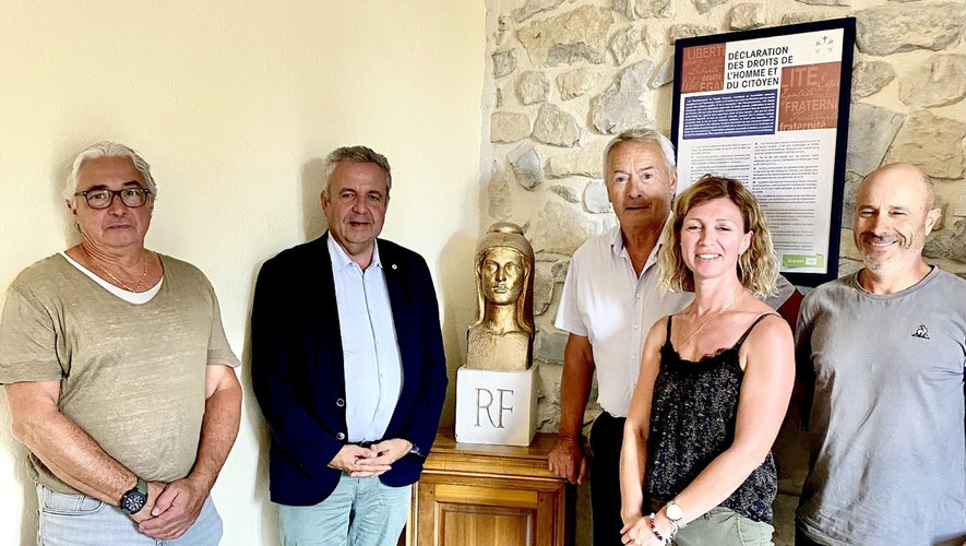 , Laurent Burgoa est allé à la rencontre des élus locaux
