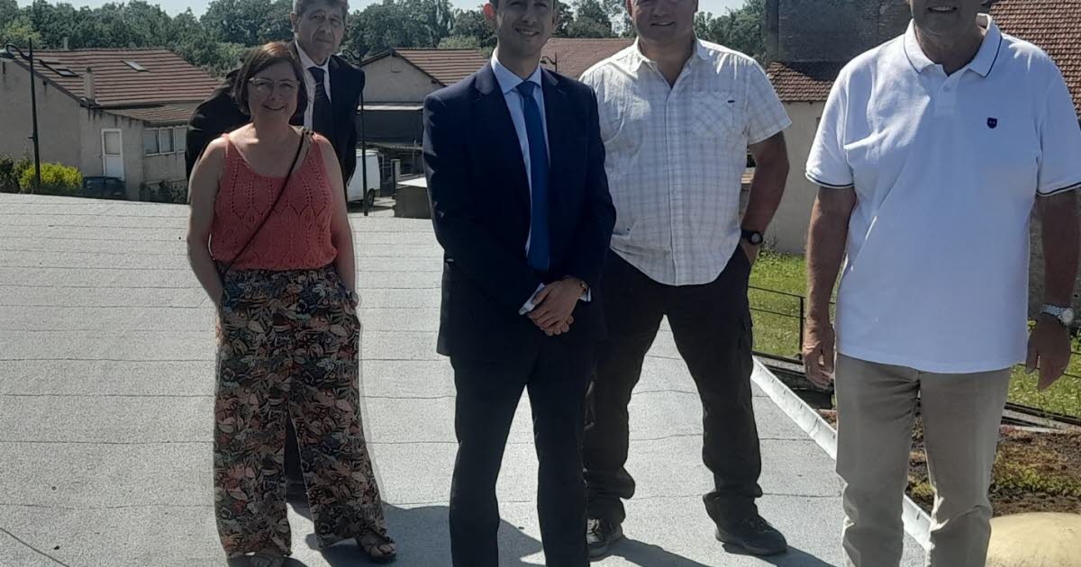 , Ménil-la-Tour Le sous-préfet, Nizar Azouz, en visite à l’école