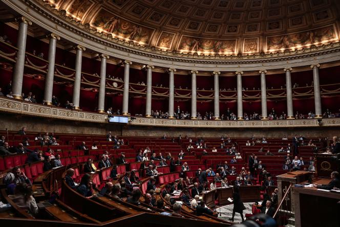 L’Assemblée nationale, à Paris, le 21 mai 2025.