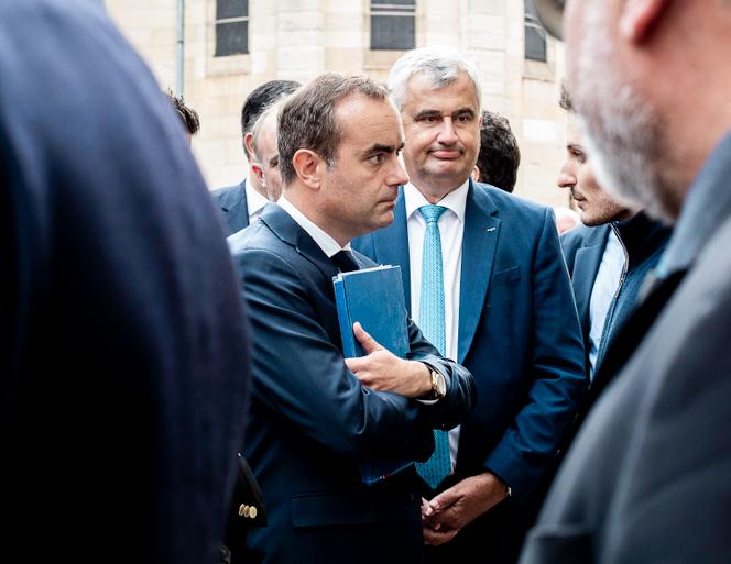 Le premier ministre, Sébastien Lecornu, à Mâcon, en Saône-et-Loire, le 13 septembre 2025.