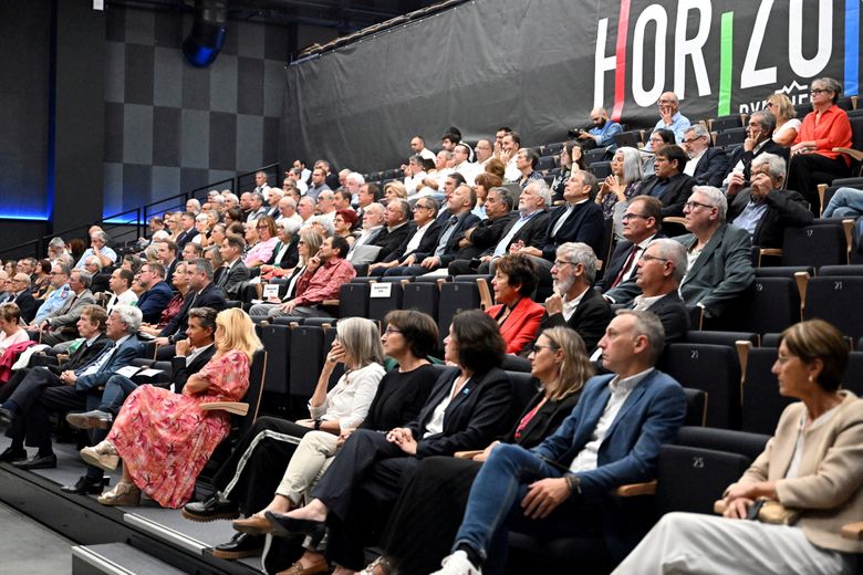 Environ 80 maires étaient présents pour l’assemblée générale ce samedi matin.