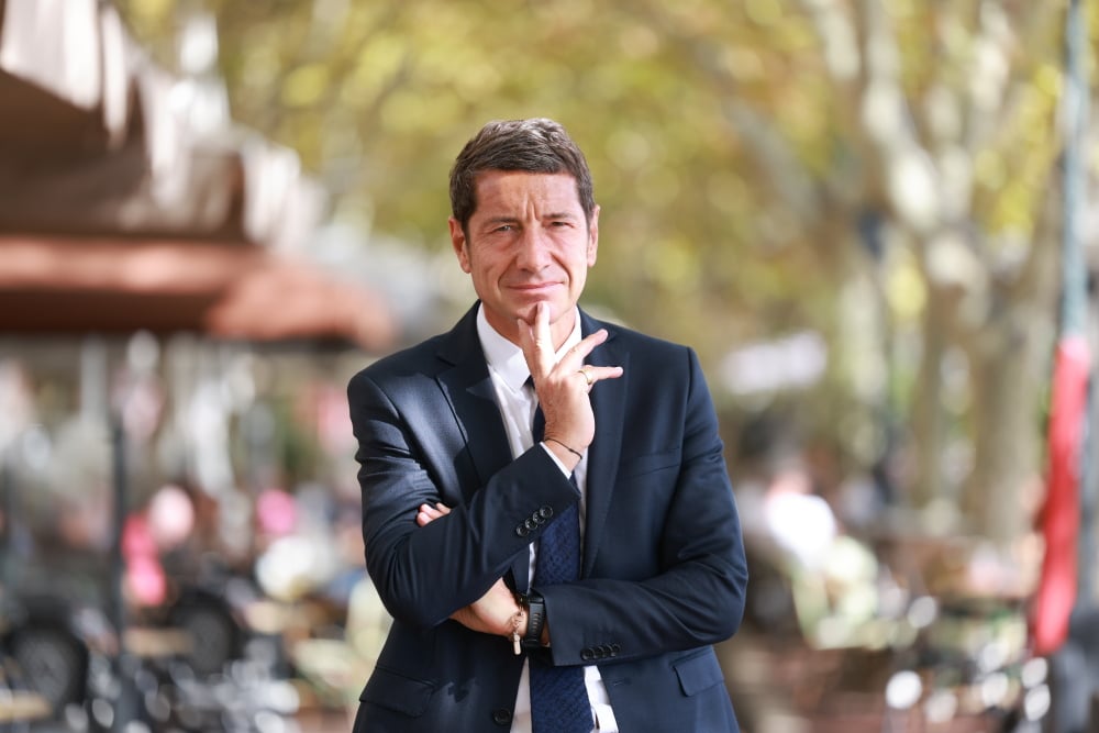 , Pour David Lisnard, le président de Nouvelle énergie, en visite en Corse, « la droite ne doit pas être la rustine du Titanic »