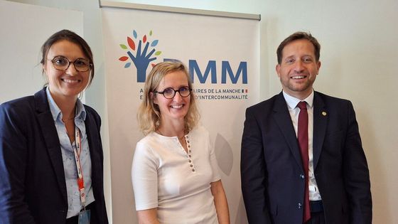 Charly Varin préside l'Association des Maires de la Manche depuis décembre 2020.