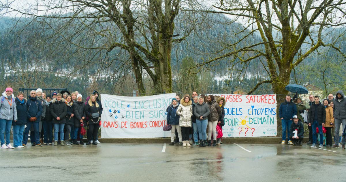 , Haut-Doubs Parents et élus locaux unis contre la fermeture annoncée d’une classe à Villers-le-Lac