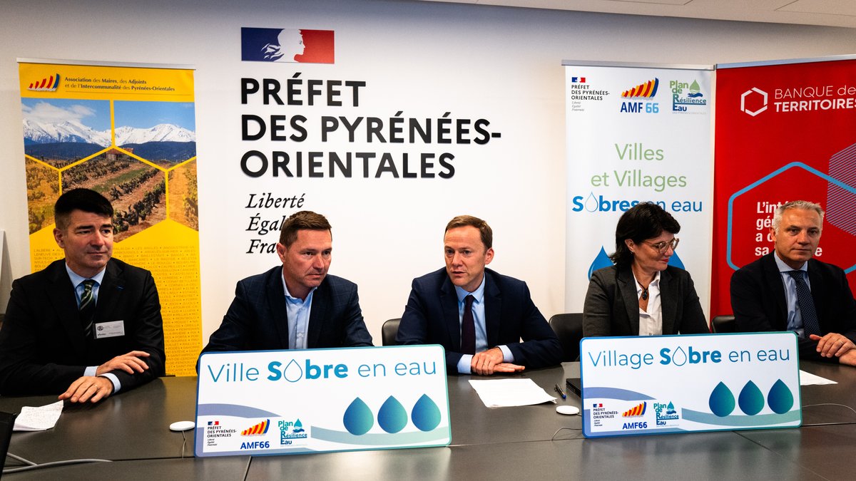 , « Même s’il y a du mieux, l’enjeu de sobriété reste totalement d’actualité » : un nouveau label pour distinguer les communes des Pyrénées-Orientales économes en eau