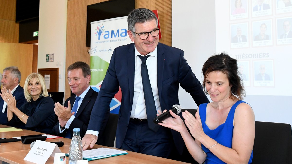 , Eric Menassi, réélu président de l’association des maires de l’Aude : « On a besoin les uns des autres »