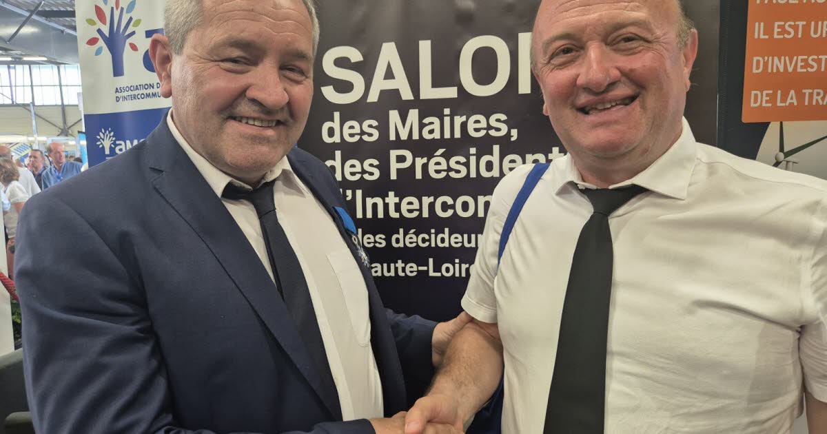 , Haute-Loire Association des maires de Haute-Loire : Jérôme Bay succède à Bernard Souvignet