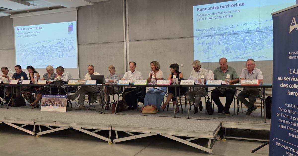 , Isère L’association des maires s’est réunie, le grand bassin grenoblois ciblé